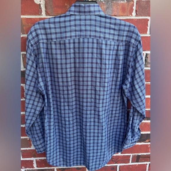 Robert Talbott Mens Long Sleeve Button Down Designer Shirt. Size Medium - Picture 2 of 7